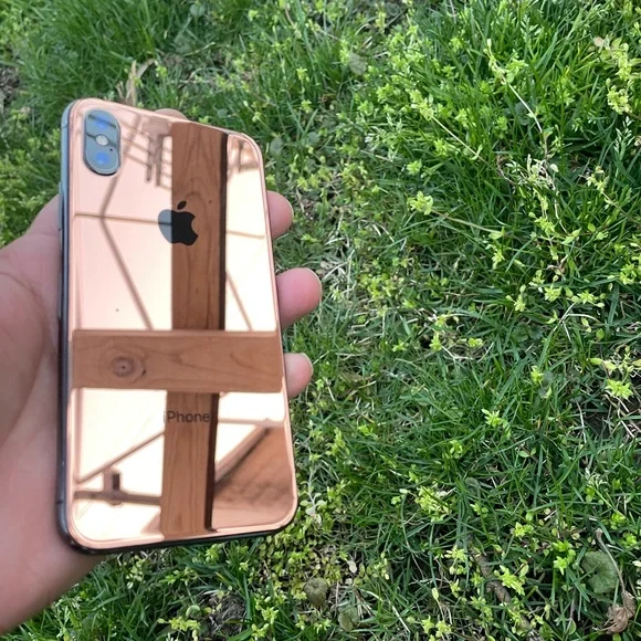 Apple | Cell Phones & Accessories | Iphone X Custom Mirror Rose 